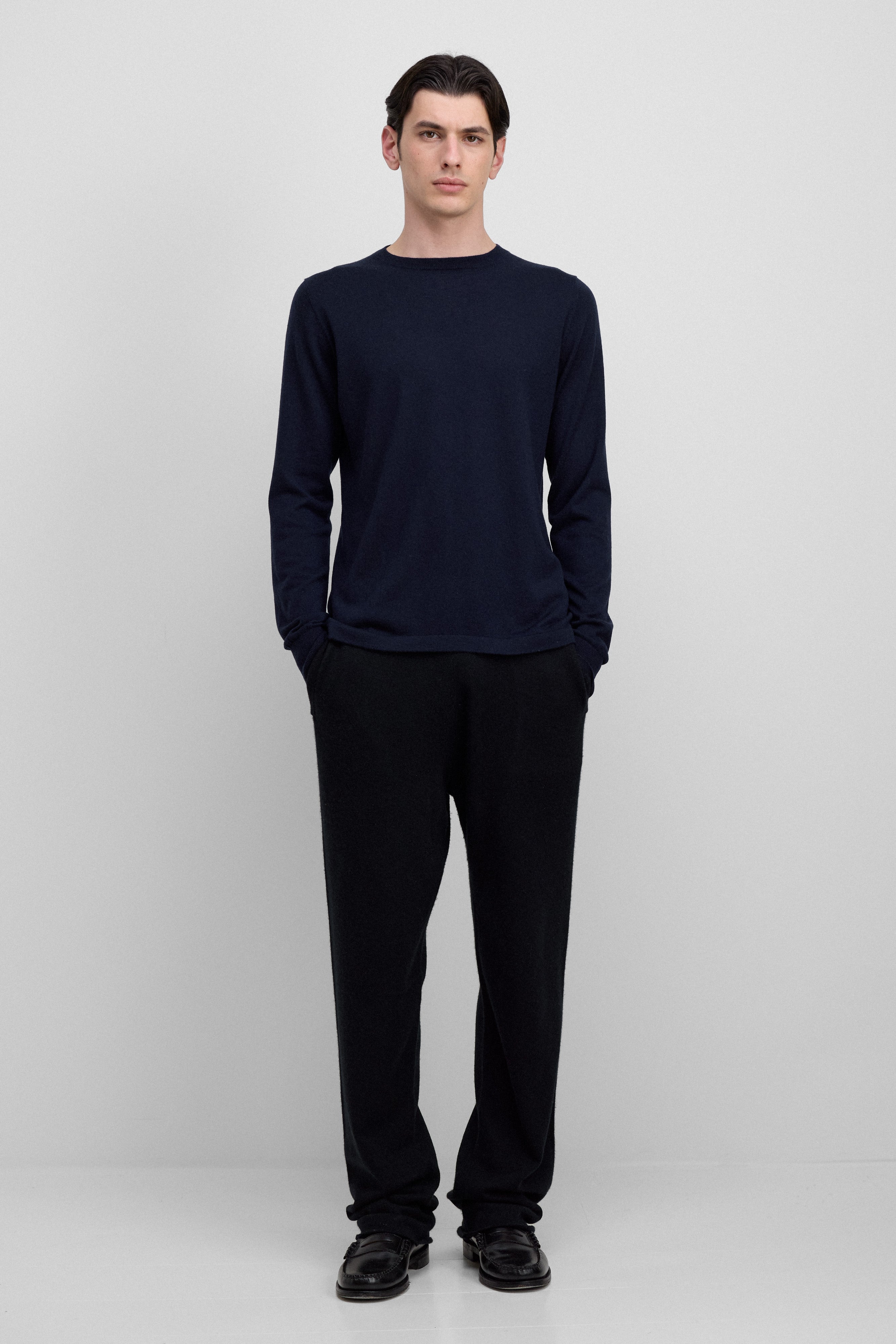 extreme cashmere wool long-sleeved t-shirt – 415 selfie – extreme