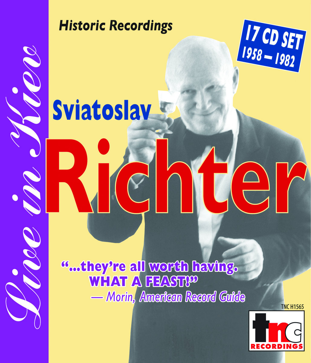 Sviatoslav Richter Live in Kiev (17-CD Set) TNC 1461-76ABH