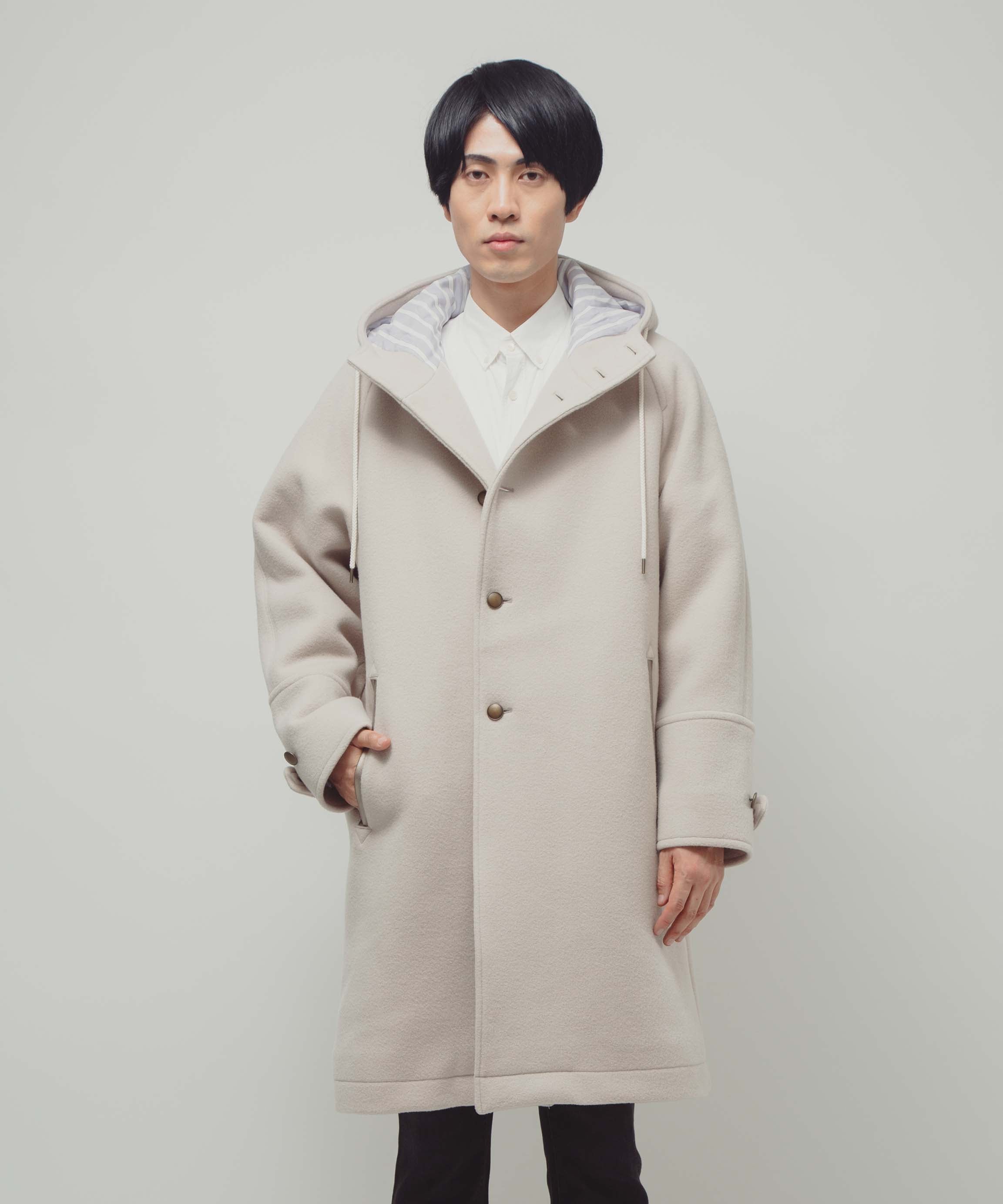 Pile Melton Duffle Coat – FACTOTUM
