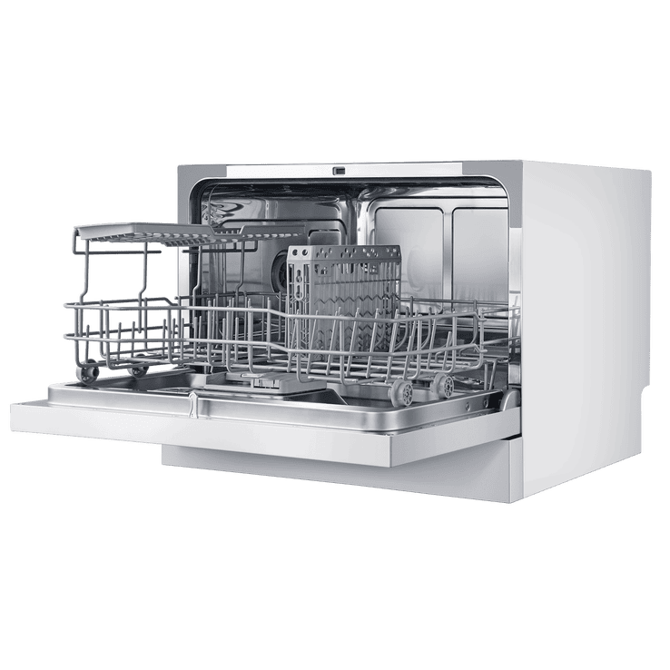 レンタル] [～食器30点]comfee' (コンフィー) 2WAY食器洗い乾燥機 WQP6