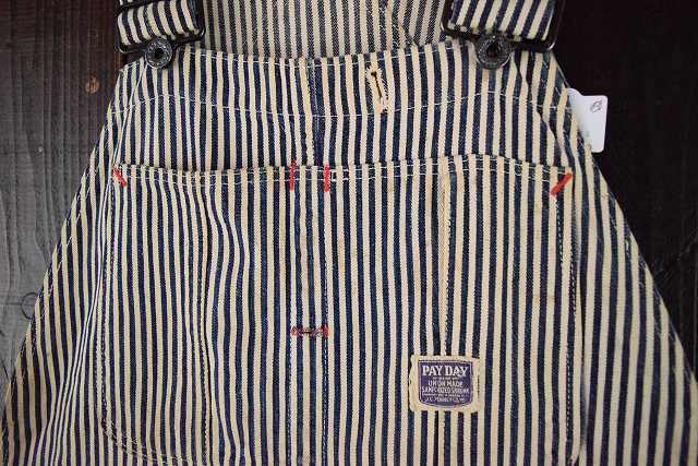 40's JCPenny PAYDAY ヒッコリーオーバーオール 40年代 ペイデイ