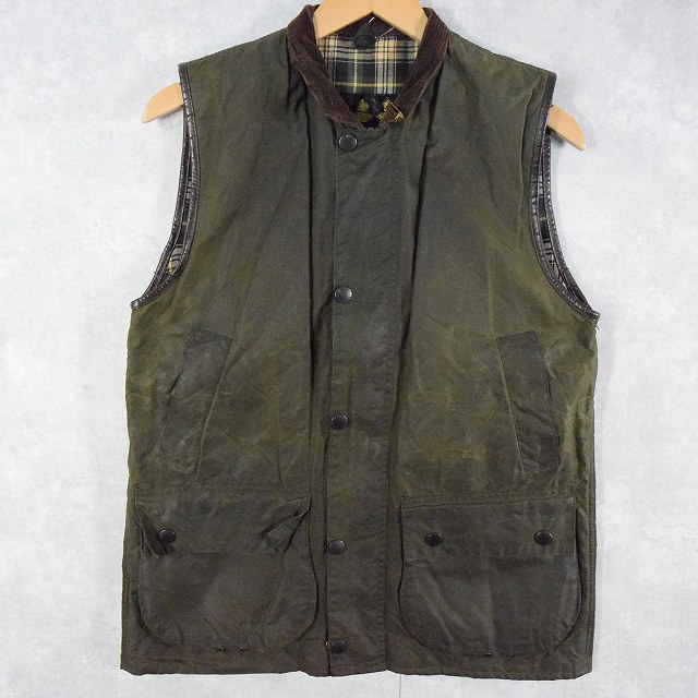 90年代 90s バブアー イングランド製 英国製 オイルドコットン カーキ