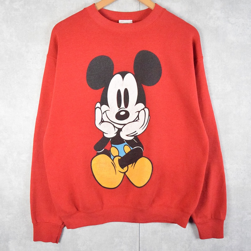 90s 90年代 ミッキー ディズニー 赤 レッド 青パン │ヴィテージ古着屋