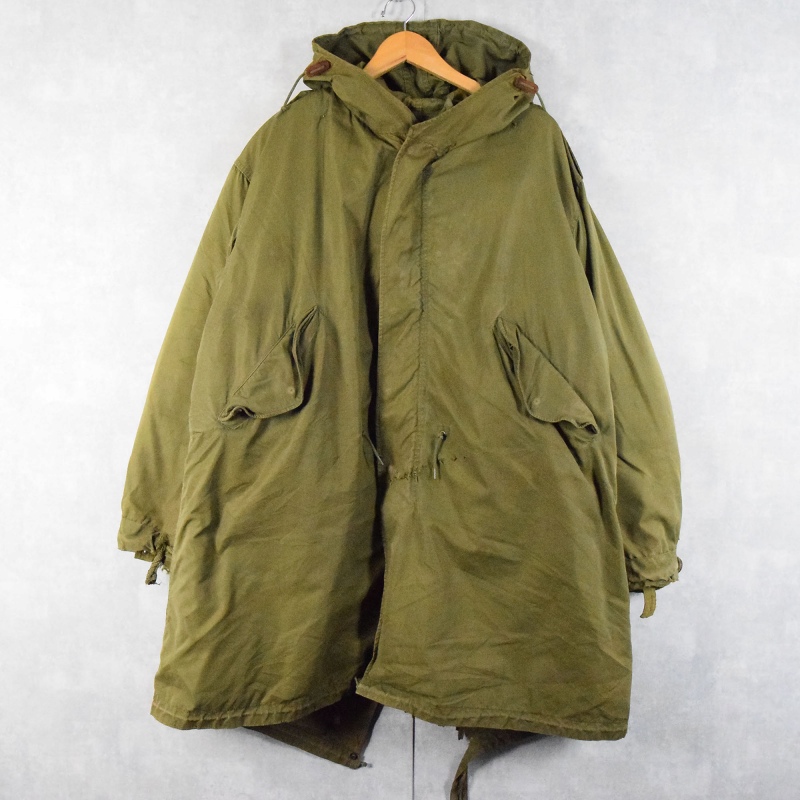 50s 50年代 アメリカ軍 ミリタリー カーキ ボアライナー｜ヴィテージ