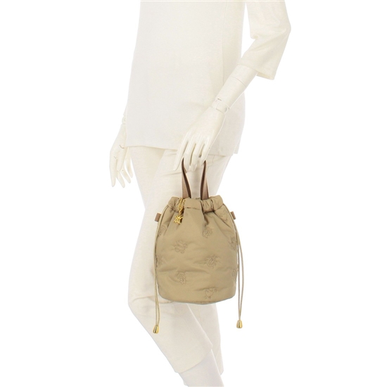 ハイジ 巾着ショルダーバッグ HE-257319(ベージュ): FEILER