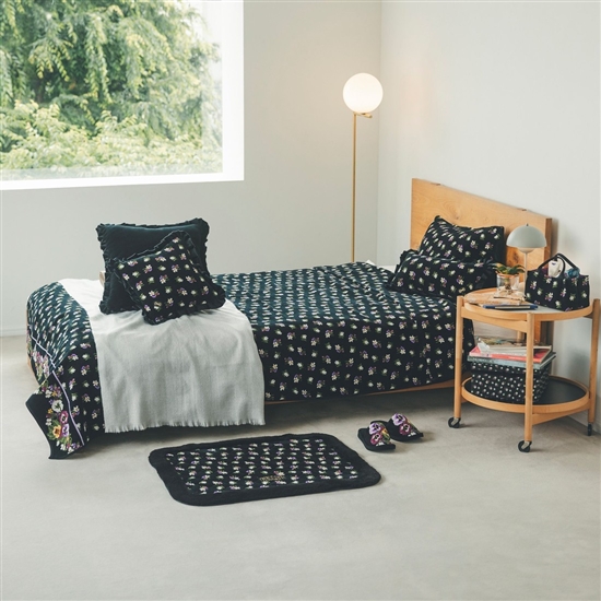 ナイツドリーム ベッドサイドバスケット NID-241413(ブラック): FEILER