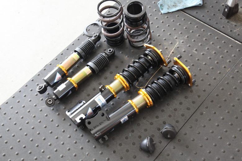 エブリイ DA64W ストリートライド車高調取り付け 四輪アライメント調整