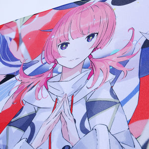 花譜】「雷鳥」イラストデスクマット／花譜展4「正解だらけの日々の中