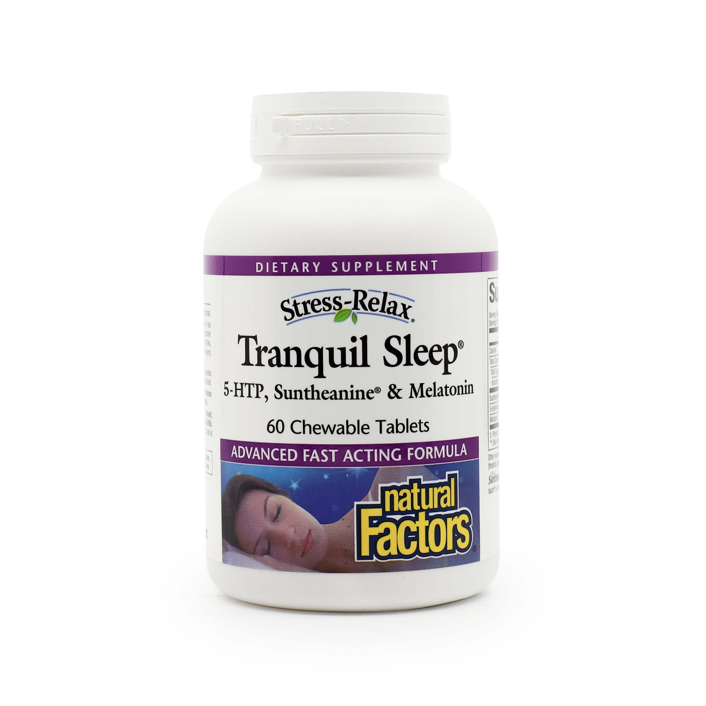 Natural Factors Stress-Relax Tranquil Sleep Chewable | Sleep Aid