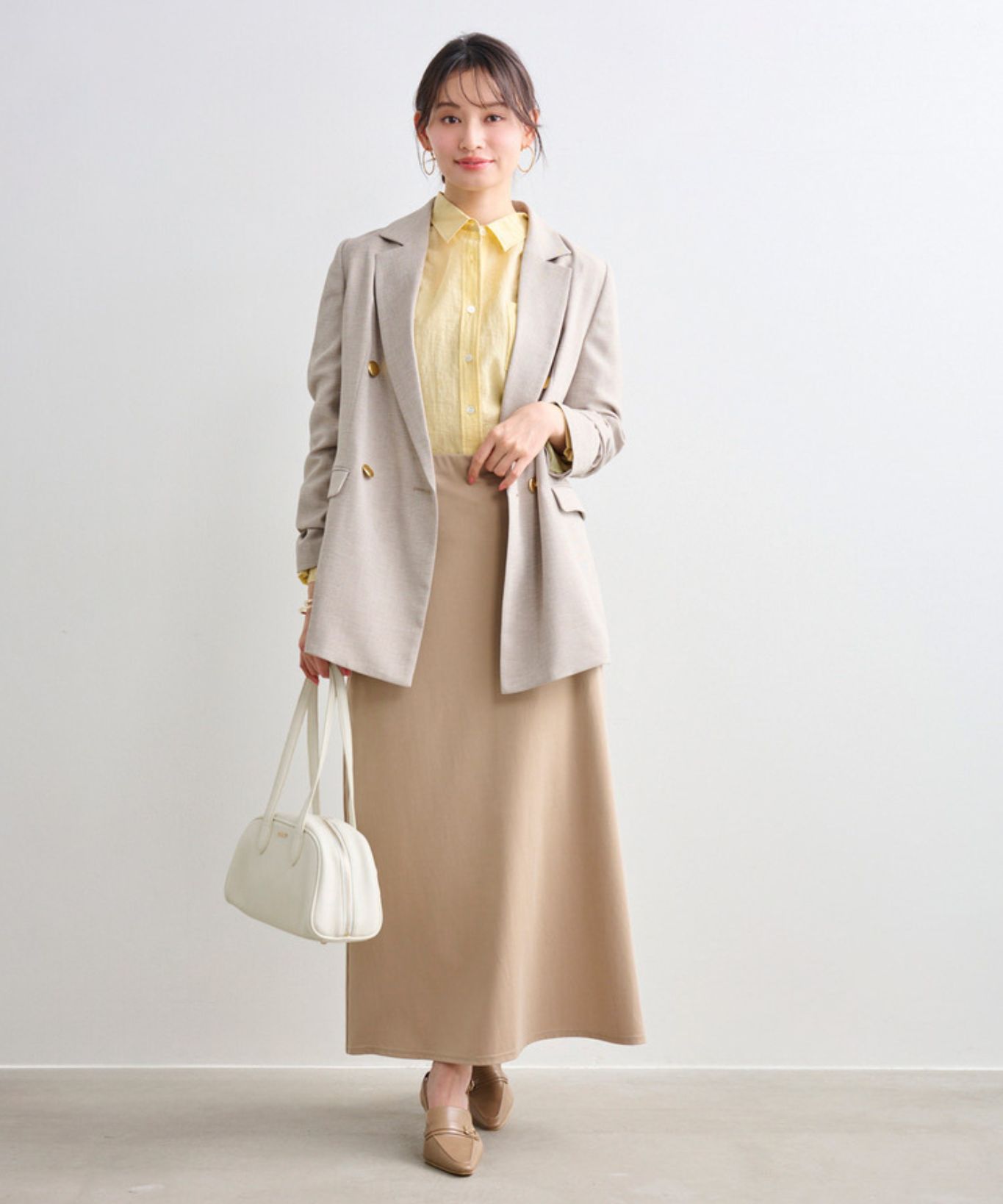 ダブルブレスト後ろ釦あきジャケット｜Stola.（ストラ）公式通販サイト