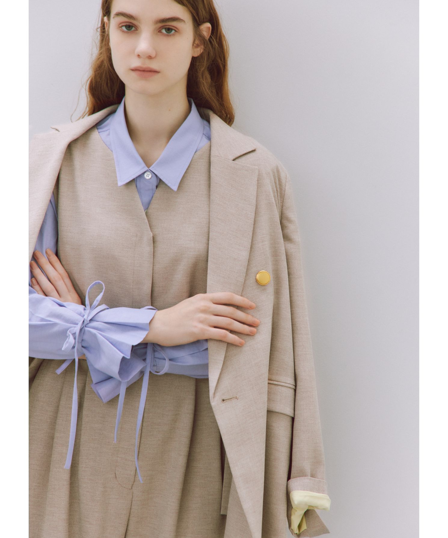 ダブルブレスト後ろ釦あきジャケット｜Stola.（ストラ）公式通販サイト