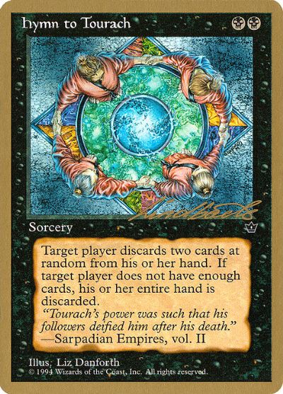 金枠】《トーラックへの賛歌/Hymn to Tourach》[PT96](Ill:Liz