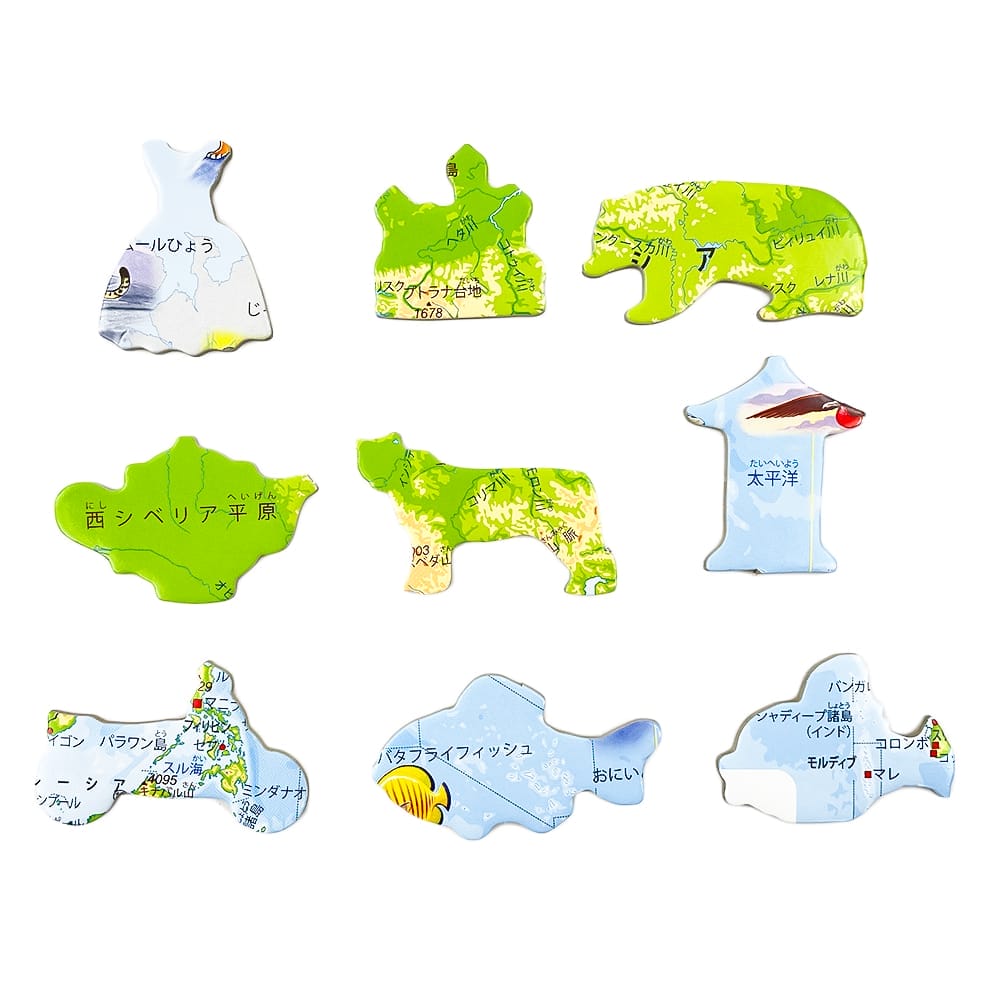 アジアマップ 日本語版 63PCS | 海外おもちゃブランドの仕入れ・卸売り