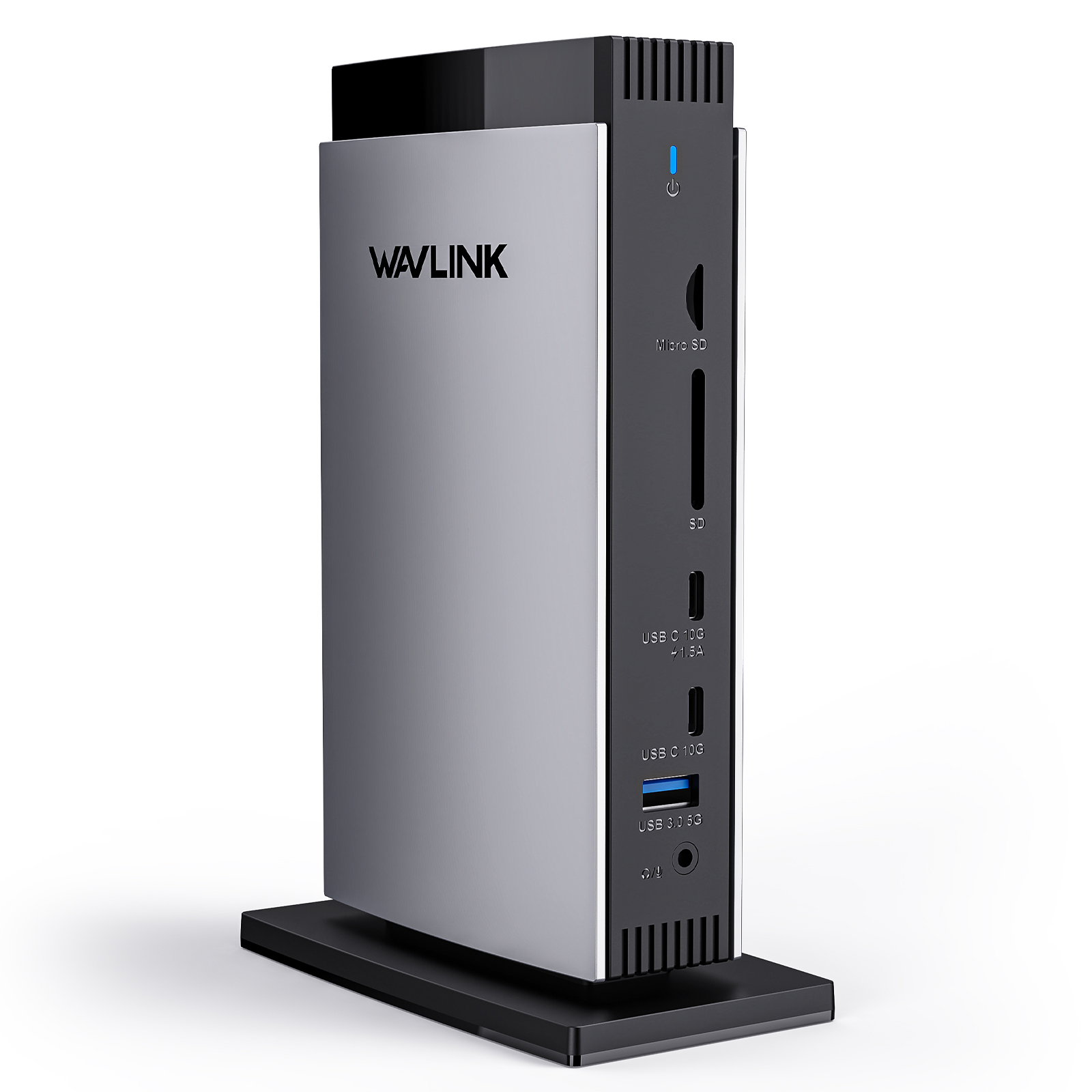 WAVLINK Universal DisplayLink Docking Station, Triple 4K USB C USB