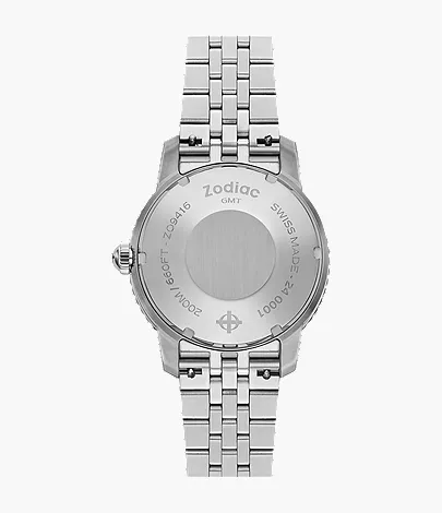 Super Sea Wolf GMT Automatic Stainless Steel Watch ZO9416 - Zodiac