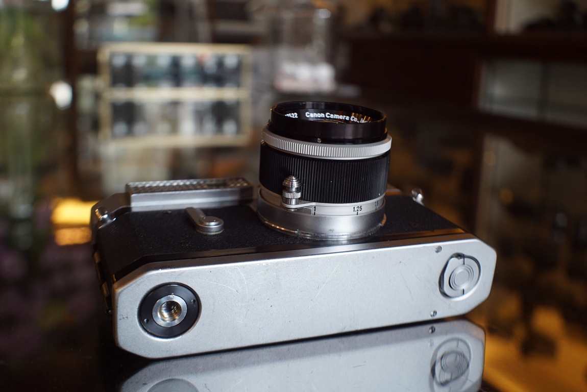 Canon 7 rangefinder + 50mm F/1.8 LTM lens - Fotohandel Delfshaven