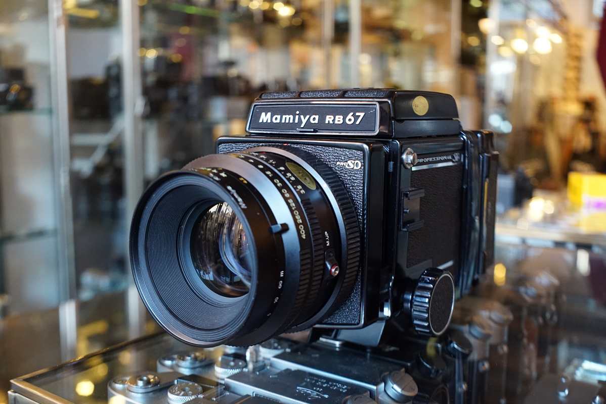 Mamiya RB67 ProSD + L 127mm 1:3.5 K/L lens - Fotohandel Delfshaven