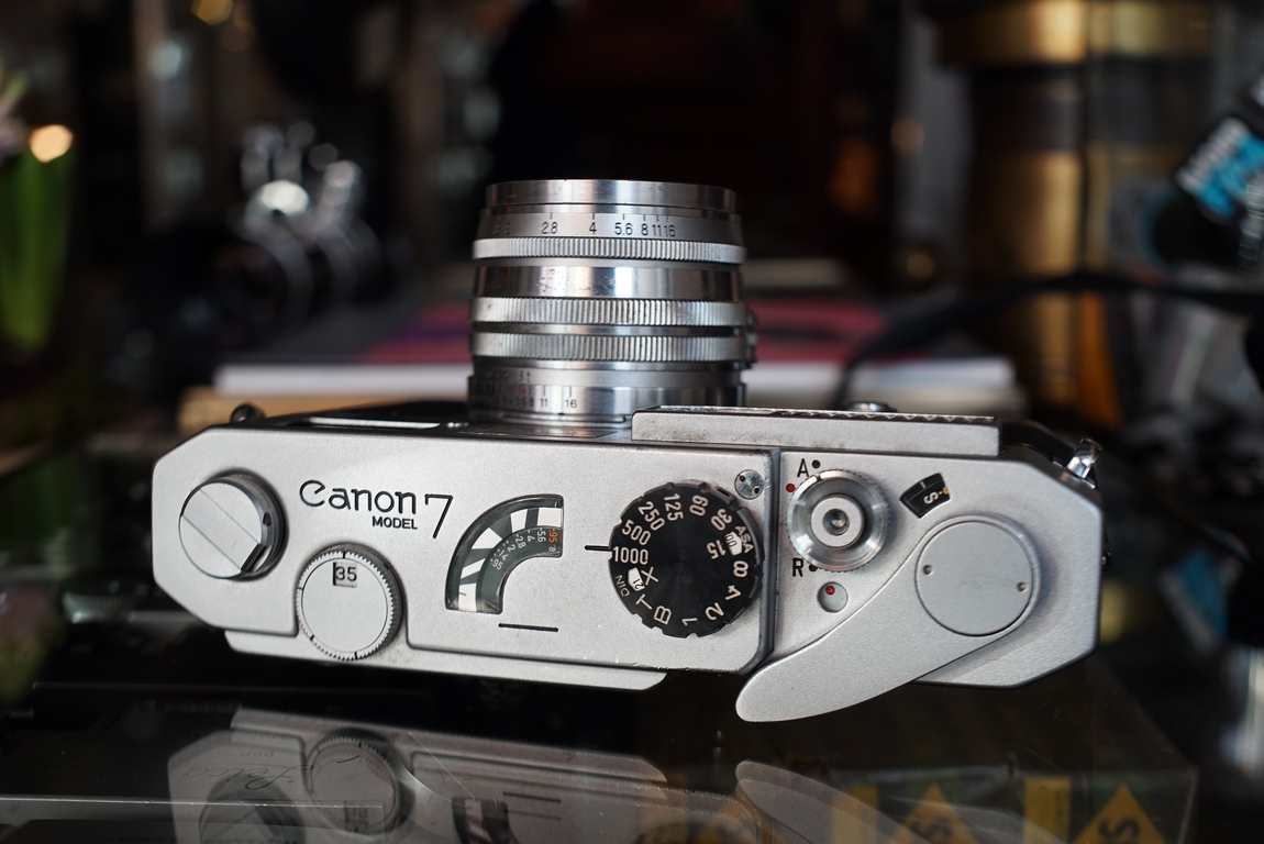 Canon 7 rangefinder + Canon 50mm F/1.8 LTM lens - Fotohandel