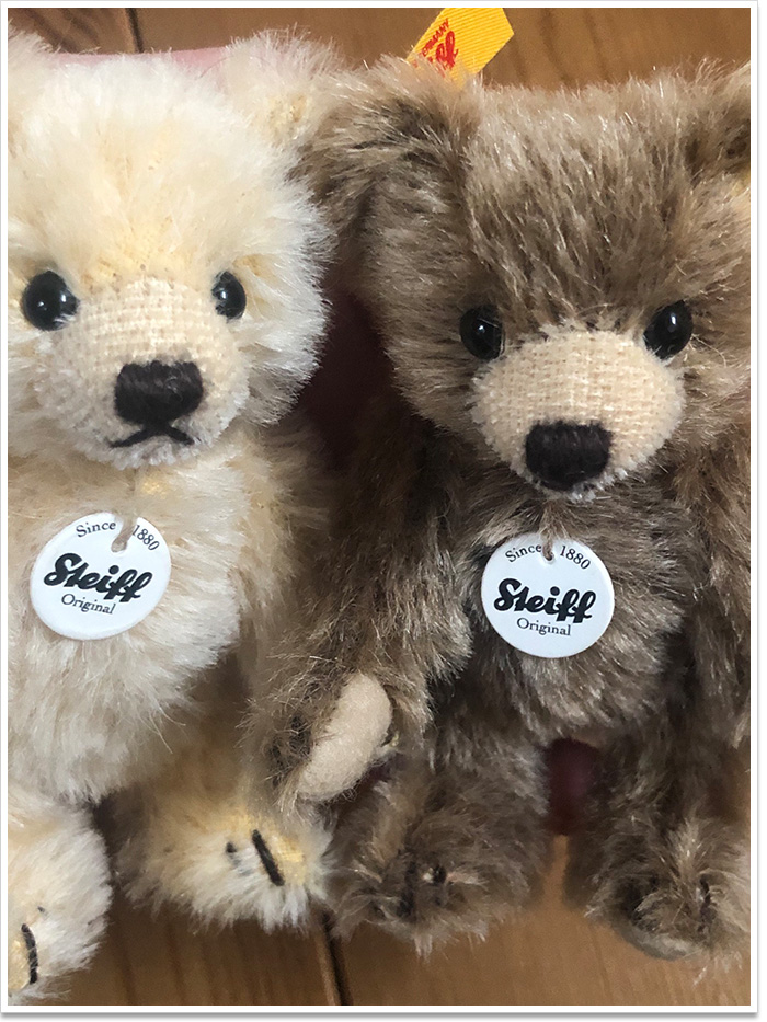 シュタイフ 日本限定 日本の名花シリーズ テディベア なでしこ 28cm