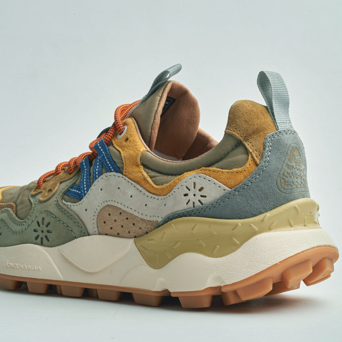 YAMANO3 FM63823 Brown/Smoke green – Flower MOUNTAIN