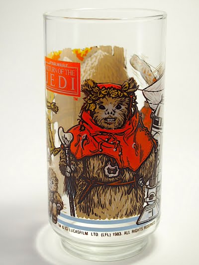 スターウォーズ バーガーキング ノベルティグラス（ジェダイの帰還