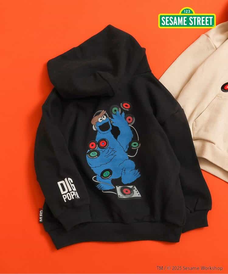 ☆SALE☆SESAME STREET meets MURO×BREEZE パーカー（J112905）|BREEZE
