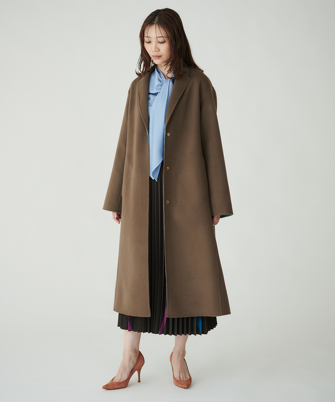 ロロピアーナロングコート – FACE SANS FARD