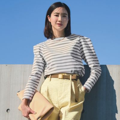 1枚で3通りの表情！神崎恵さん×CADUNEの着映えカットソーが優秀すぎる