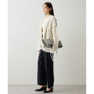 Whim Gazette(ウィム ガゼット)のTWEEDYニットジャケット通販 | 集英社