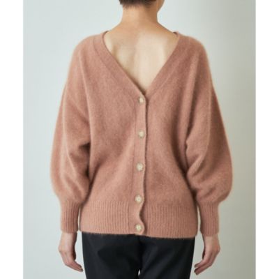 Whim Gazette(ウィム ガゼット)のファーニット2WAYカーディガン通販