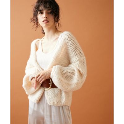 Whim Gazette(ウィム ガゼット)の《WEB限定》ローゲージニット