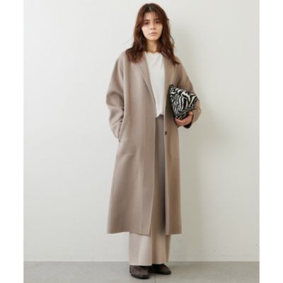 Whim Gazette(ウィム ガゼット)のカシミヤリバーコート通販 | 集英社