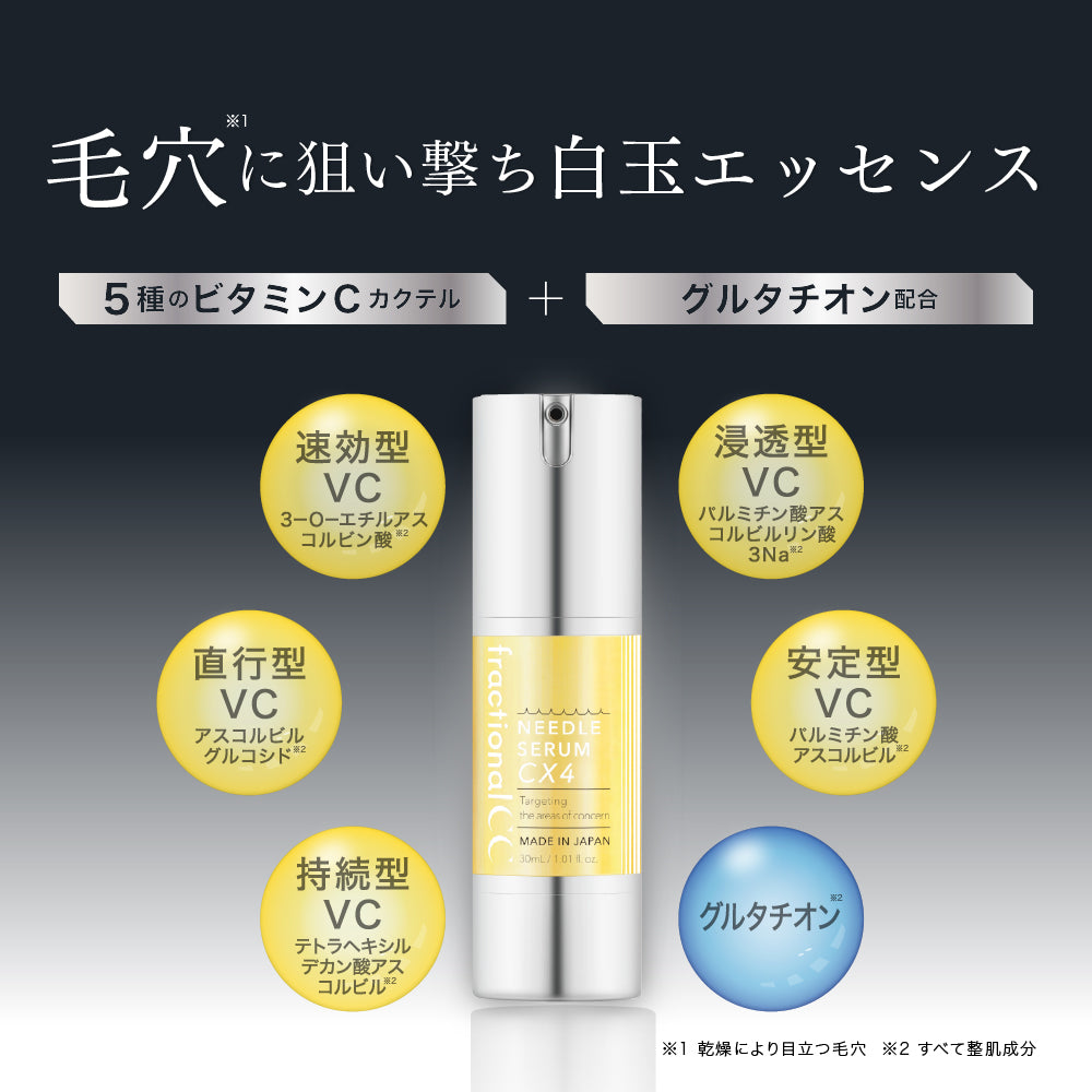 フラクショナルCC ニードルセラムCX4 – fractionalCC