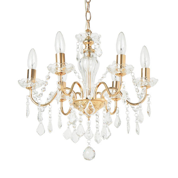 アントイン シャンデリア 6灯 ゴールド | Francfranc（フランフラン