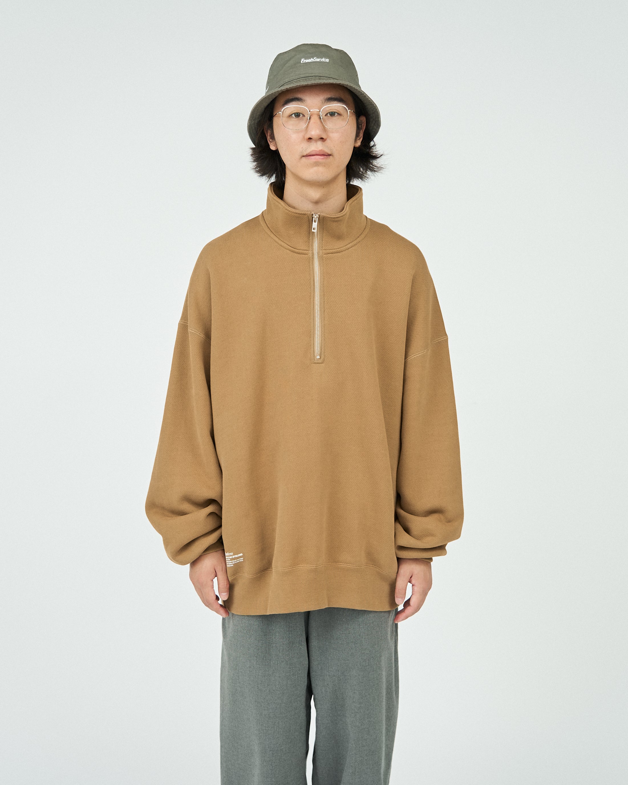HEAVY OZ HALF ZIP PULLOVER – FreshService KYOTO