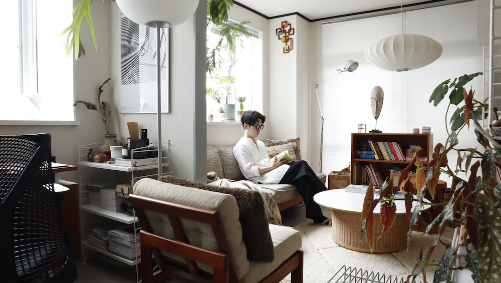 ヴィンテージ×民芸品のグッドバランス。築35年、三人暮らしの3DK