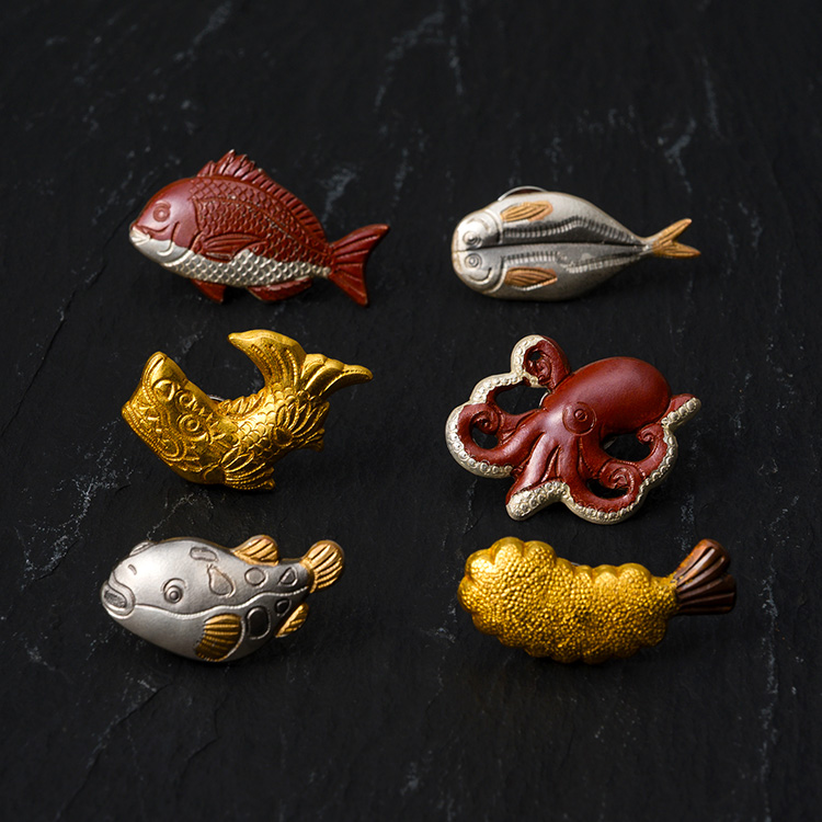 nanako】錺 お魚のピンズ | 藤巻百貨店