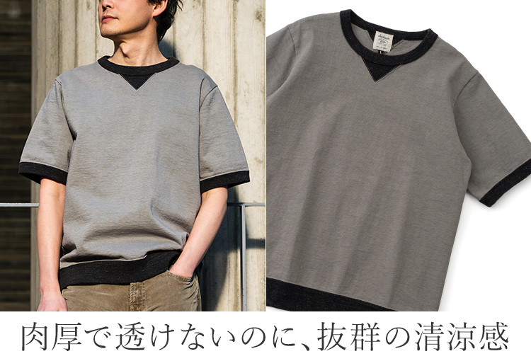 Jackman】Dotsume Rib T-shirt（JM5110） | 藤巻百貨店