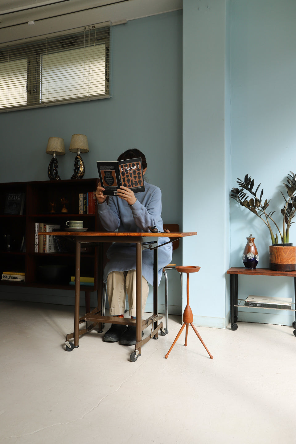 アメリカヴィンテージ タイプライター サイドテーブル