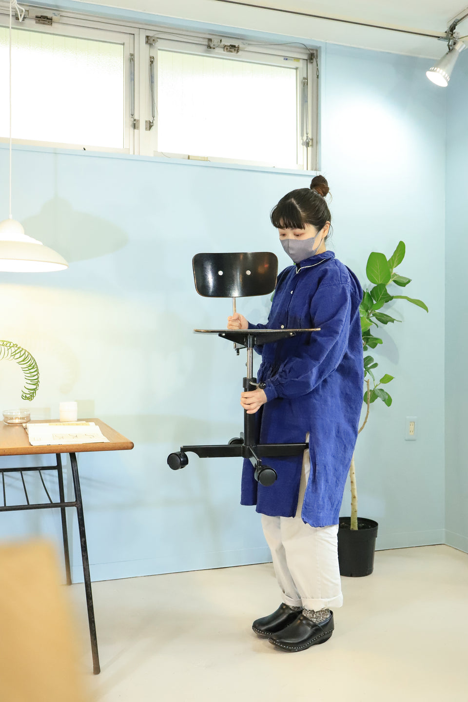 ケヴィチェア ミニ キャスターチェア デンマークヴィンテージ 北欧家具