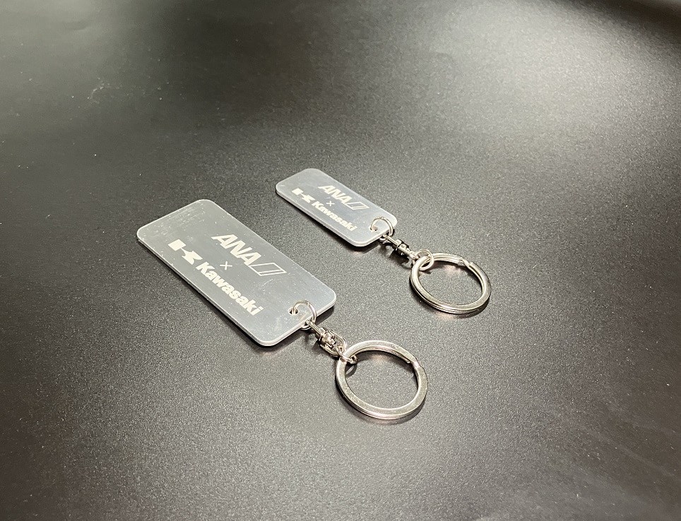 1075【ANA限定】B767 アップサイクル タグキーホルダー(大): 各務原市