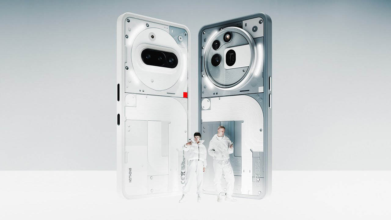 トリプルカメラで個性あふれるデザインのNothing Phone (3a) / (3a