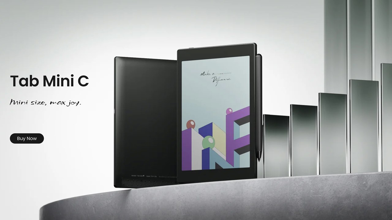 ONYX BOOX Tab Mini Cのスペックまとめ！カラー表示もOKな7.8型の電子