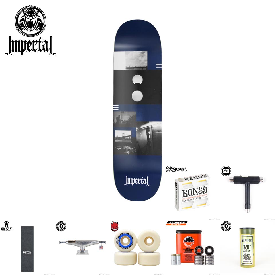 最高級ストリートセット IMPERIAL x THUNDER x SPIT コンプリート 8.25