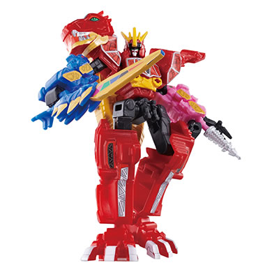 獣電戦隊キョウリュウジャー 真可動合体 獣電竜3｜ガシャポン