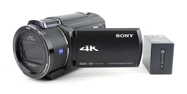 SONY 4K対応ビデオカメラ FDR-AX45 ブラック | カメラのお試し