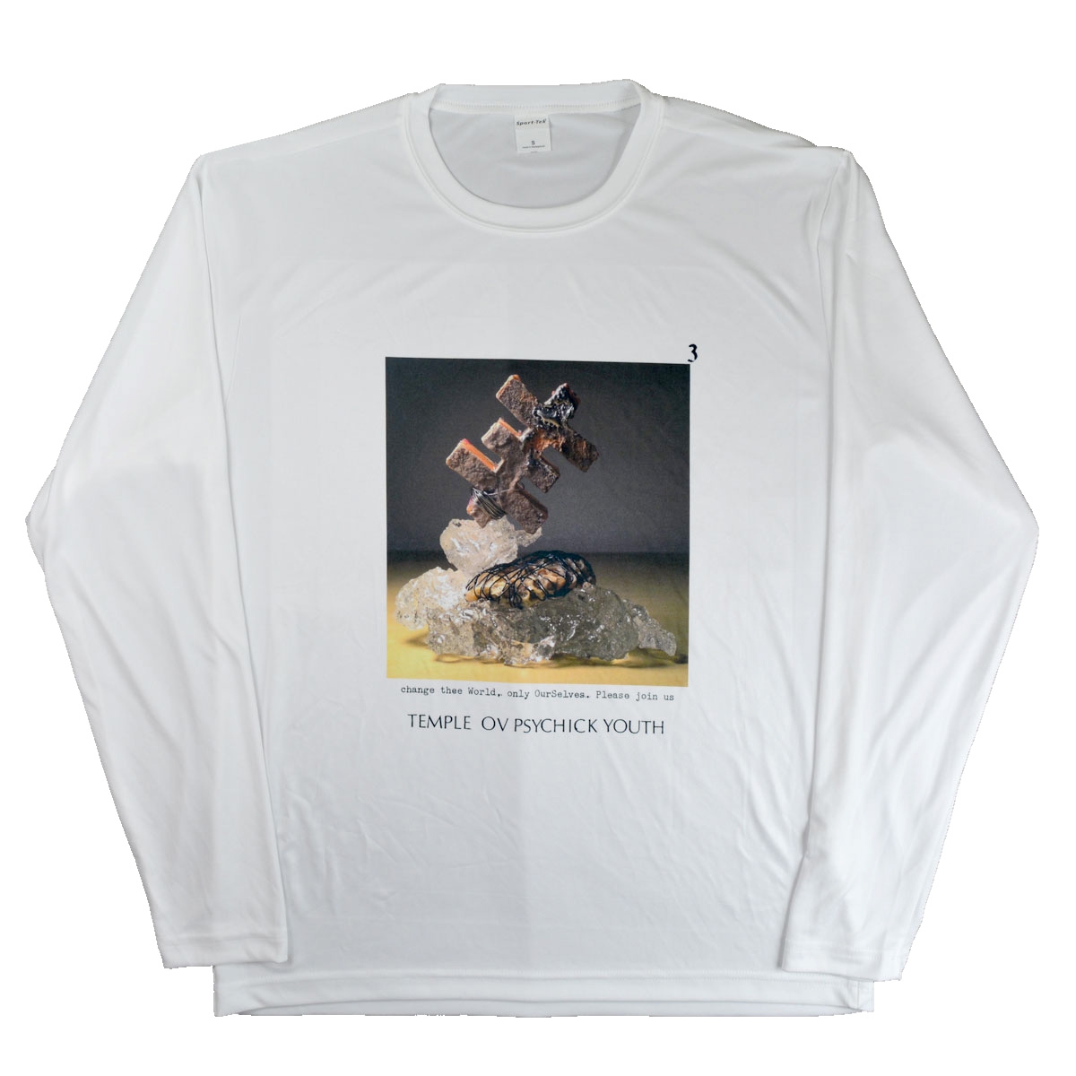 PSYCHIC TV Thee Temple Ov Psychick Youth ロングスリーブ Tシャツ