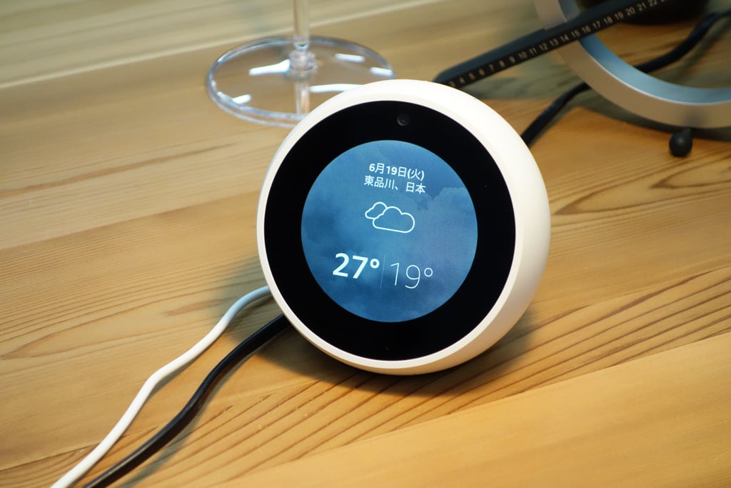 Amazonが円形スクリーン搭載のAlexa対応スマートスピーカー『Amazon