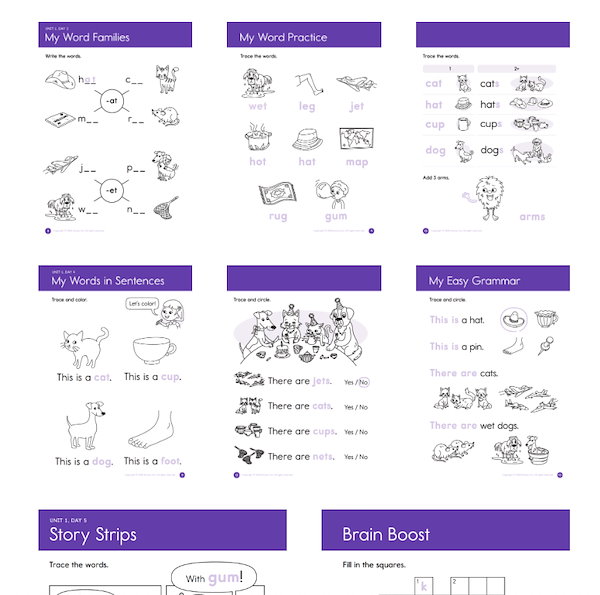 Qoo10] トド英語ワークシート レベルA-Fセット