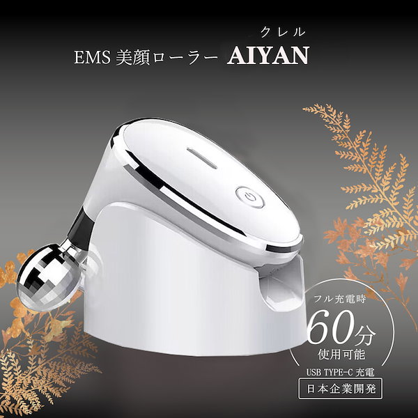 ❣自宅で手軽にエステ❣美顔ローラー 美顔器 EMS 美容ローラー 防水